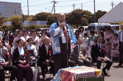 海の歴史保存会斉藤会長のご挨拶