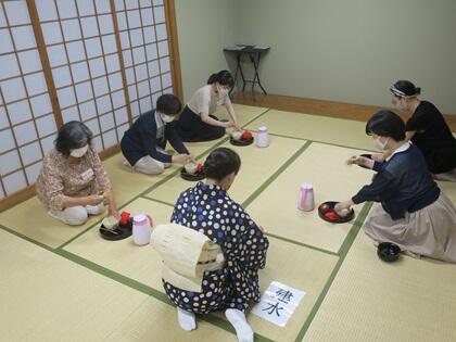 写真/茶道教室５回目③