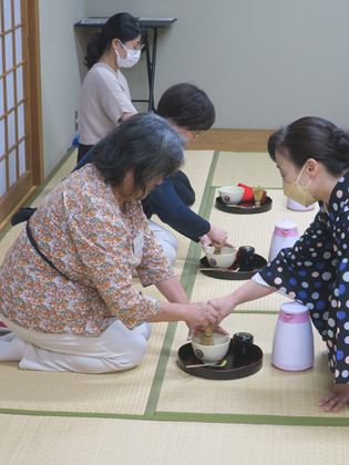 写真/茶道教室５回目②